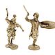 Soldiers figurines, Spartans, brass, 7-8 cm, Figurine, Moscow,  Фото №1