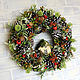 Gifts: Christmas wreath ' the Color of joy'. Wreaths. Zuli. Online shopping on My Livemaster.  Фото №2