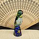 Винтаж: ФИГУРКА  ПТИЦЫ  ФЛАКОН Cloisonne  Клуазоне  Старый Китай. Статуэтки винтажные. Чердак дяди Рико. Интернет-магазин Ярмарка Мастеров.  Фото №2