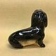 Dachshund smooth-haired porcelain figurine. Figurines. Veselyj farfor. My Livemaster. Фото №4
