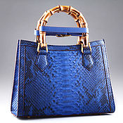 Сумки и аксессуары handmade. Livemaster - original item Women`s bag made of genuine python leather IMP0599C. Handmade.