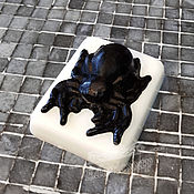 Косметика ручной работы handmade. Livemaster - original item Handmade Spider soap souvenir collection of insects. Handmade.