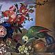 Oil painting flowers and parrots. Artwork. elviramaistruk. Online shopping on My Livemaster.  Фото №2