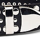 Men's Leather belt with studs Biker Rocker belt. Straps. AlekssMovins. Online shopping on My Livemaster.  Фото №2