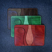 Сумки и аксессуары handmade. Livemaster - original item Purse leather for the traveler, multicolor. Handmade.