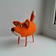 Foxy felted Fox foxes foxes. Felted Toy. lilu. Online shopping on My Livemaster.  Фото №2