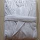 Terry dressing gown white triga bamboo, Robes, Moscow,  Фото №1