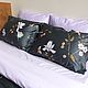 Birds cotton sateen bedding. Bedding sets. Daria. Unique linen bedding sets. Online shopping on My Livemaster.  Фото №2