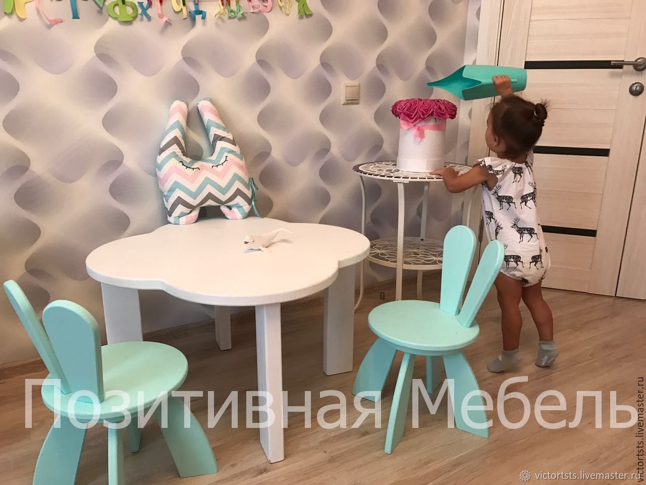Детский столик облачко своими руками