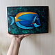 'Space fish ' 20/30 author's oil. Pictures. Anji's favourite pictures (anzhela-a). My Livemaster. Фото №5