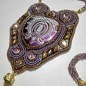 Cuff bracelet: Mexico peyote beads