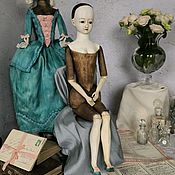 Репродукция антикварной немецкой куклы. Кукла из флюмо Берта