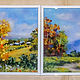 Wool Painting Warm Autumn. Pictures. Galina Ansiforova. My Livemaster. Фото №4