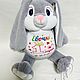 A soft toy with personalized embroidery, a gift for children. Stuffed Toys. igolochka51. My Livemaster. Фото №5