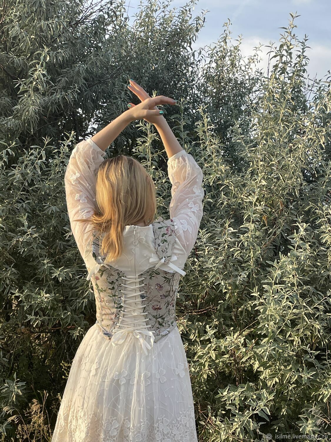 Корсеты: декоративный корсет в историческом стиле из гобелена (корсаж ...