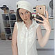hats: Straw takes. Color white. Hats1. Exclusive HATS. LANA ANISIMOVA.. My Livemaster. Фото №6