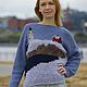  "Северный маяк". Свитеры. BOHO UNICUM. Ярмарка Мастеров.  Фото №6