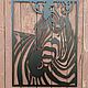 Wall decor made of metal 'Zebra'. Panels. arnometaldecor. Online shopping on My Livemaster.  Фото №2