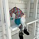 Интерьерный скандинавский Гном дачник. Игрушки. Мир игрушек. Ярмарка Мастеров.  Фото №6