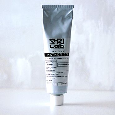 Косметика ручной работы. Ярмарка Мастеров - ручная работа Ихтиоловое 5% мыло-паста для проблемной кожи. Handmade.