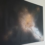 Картины и панно ручной работы. Ярмарка Мастеров - ручная работа The Golden Nebula Diptych. Handmade.