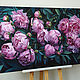 Custom painting 'Peonies' oil on canvas 60h100 cm. Pictures. vestnikova. Online shopping on My Livemaster.  Фото №2