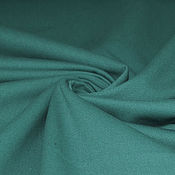 Ткани:Костюмный шерстяной габардин зеленый Феррагамо