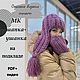 Мастер-класс: Вязаная спицами шапка-ушанка с подкладом, Мастер-классы, Норильск,  Фото №1
