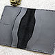 Order Passport cover made of 'White Scorpion' leather. SUNGAZER leather products. Livemaster. . Passport cover Фото №3