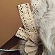 Order Winter bonnet 'Beige'. Felt Hats Shop. Livemaster. . Hood Фото №3