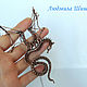 Necklace 'Copper dragon'. Necklace. flight of fantasy. Online shopping on My Livemaster.  Фото №2