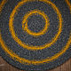 Carpet round wool blend knit gray mustard. Carpets. Ira Pugach (pompon). Online shopping on My Livemaster.  Фото №2