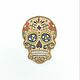 Коробочка для колец Sugar Skull #2. Упаковочная коробка. Рунная мастерская Олега. Ярмарка Мастеров.  Фото №5