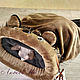 Лежанка - спальный мешок для кошки "Шиншилла" коричневый. Лежанки. Мастерская Любовь Ив (lyubov-iv). Ярмарка Мастеров.  Фото №4