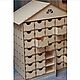 Wooden plywood chest of drawers organizer for storing small items. Mini Dressers. Именные сувениры и деревянная упаковка. Online shopping on My Livemaster.  Фото №2