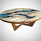 Coffee table 'the river' - exclusive!, Tables, Belgorod,  Фото №1