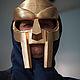 MF Doom Golden Gladiator mask. Character masks. MagazinNt (Magazinnt). My Livemaster. Фото №4