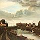Винтаж: Старинный голландский пейзаж в раме. Картины винтажные. Art de servir. Интернет-магазин Ярмарка Мастеров.  Фото №2