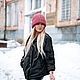 Voluminous hat 'Rose in the snow'. Caps. Olga Lado. My Livemaster. Фото №4