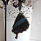 Earrings Are Real Butterfly Wings Blue Blue Black Rhodium. Earrings. WonderLand. My Livemaster. Фото №4