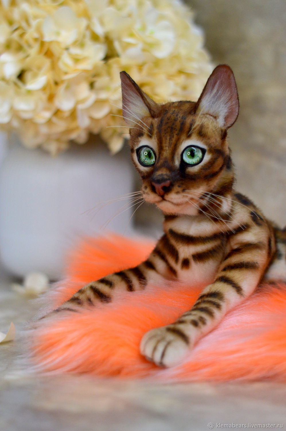 Бенгальский кот в интернет-магазине Ярмарка Мастеров по цене 35000 ...