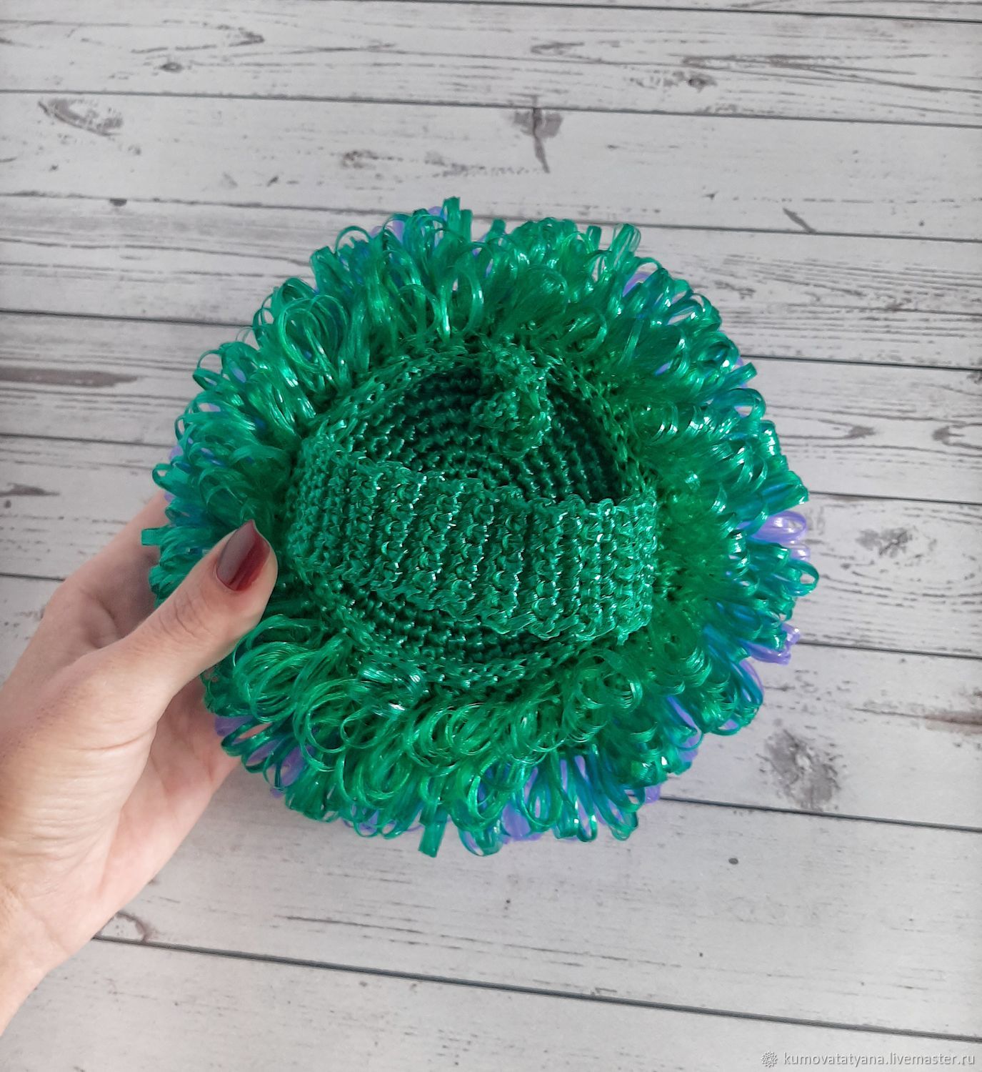 кумова вязание мочалок