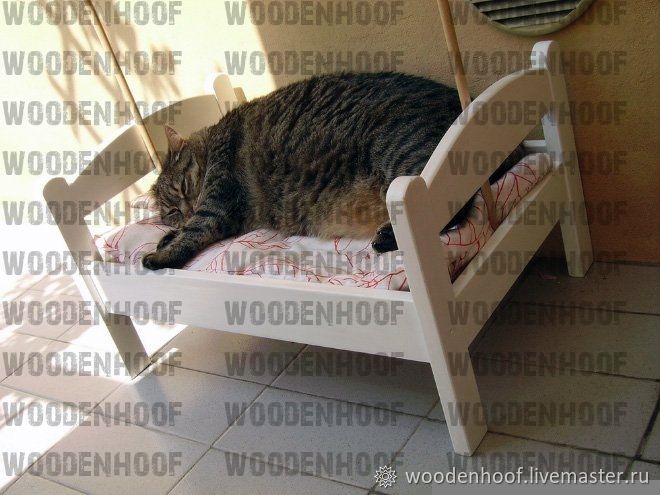 CatKit Полка кроватка настенная для кошек Натуральное дерево