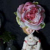 Куклы и игрушки ручной работы. Ярмарка Мастеров - ручная работа Art flower-doll. Handmade.