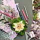 Книга из цветов "Фламинго" Живые цветы. Авторская работа. Композиции. DARK FLORIST Флористика Декор ЦВЕТЫ. Интернет-магазин Ярмарка Мастеров.  Фото №2