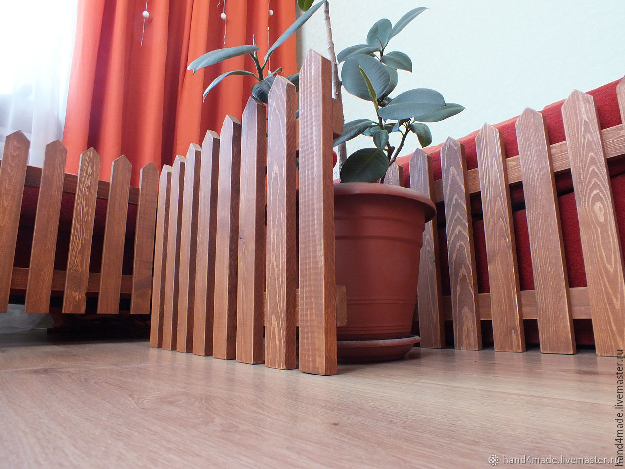 Ограждения и заборчики: Деревянный заборчик. Декоративное ограждение в ...