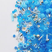 Материалы для творчества handmade. Livemaster - original item Beads mix Toho 3223 blue Japanese Toho 10 g. Handmade.