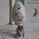 Пасхальное яйцо Кролик Питер с колокольчиком. Пасхальные сувениры. Настя Воронина. Интернет-магазин Ярмарка Мастеров.  Фото №2
