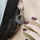 Order Ring Earrings Marcasite 925 Sterling Silver VAN0007. Sunny Silver. Livemaster. . Jewelry Sets Фото №3