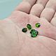 Заказать Chromdiopside oval 6h8 mm (1,2 Ct). Zhemchuzhina. Ярмарка Мастеров. . Cabochons Фото №3